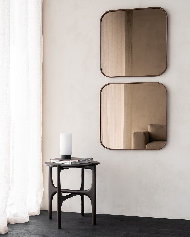 Camber Wandspiegel Bronze Ethnicraft