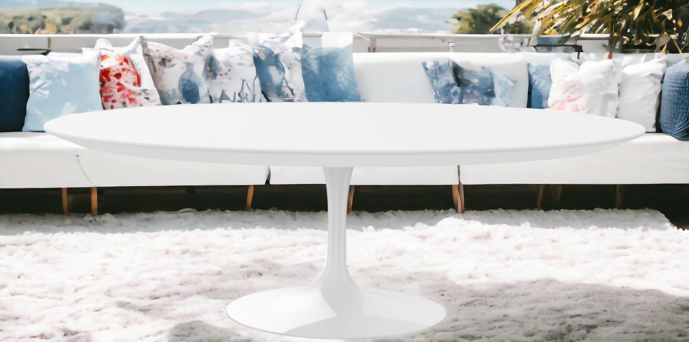 Outdoor Saarinen rund Couchtisch Ø 107 cm Knoll International