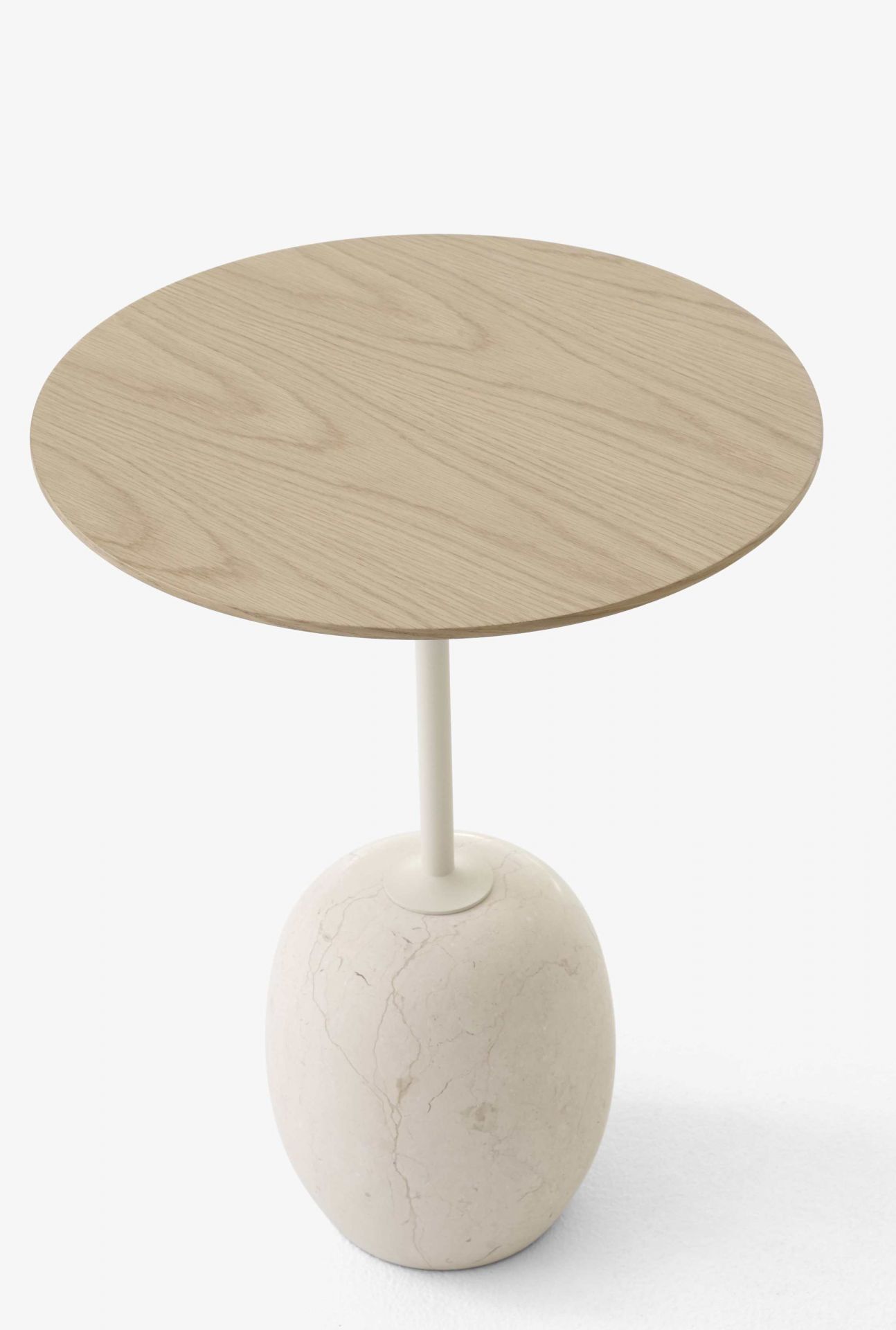 Lato LN8 / LN9 Beistelltisch mit Holzplatte AndTradition 
