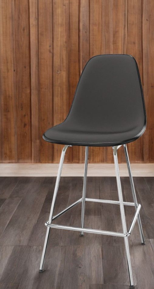 Eames Plastic Bar Stool Barhocker Medium Vollgepolstert Vitra 