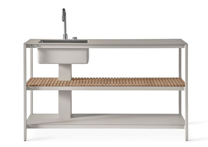 Open-Air Outdoor Kitchen Unit Küchenzeile mit Spüle Vipp