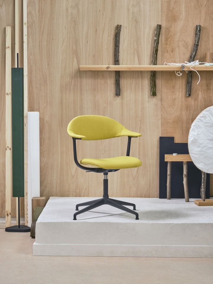 Mynt Rücken und Sitz Kunststoff Bürodrehstuhl Vitra