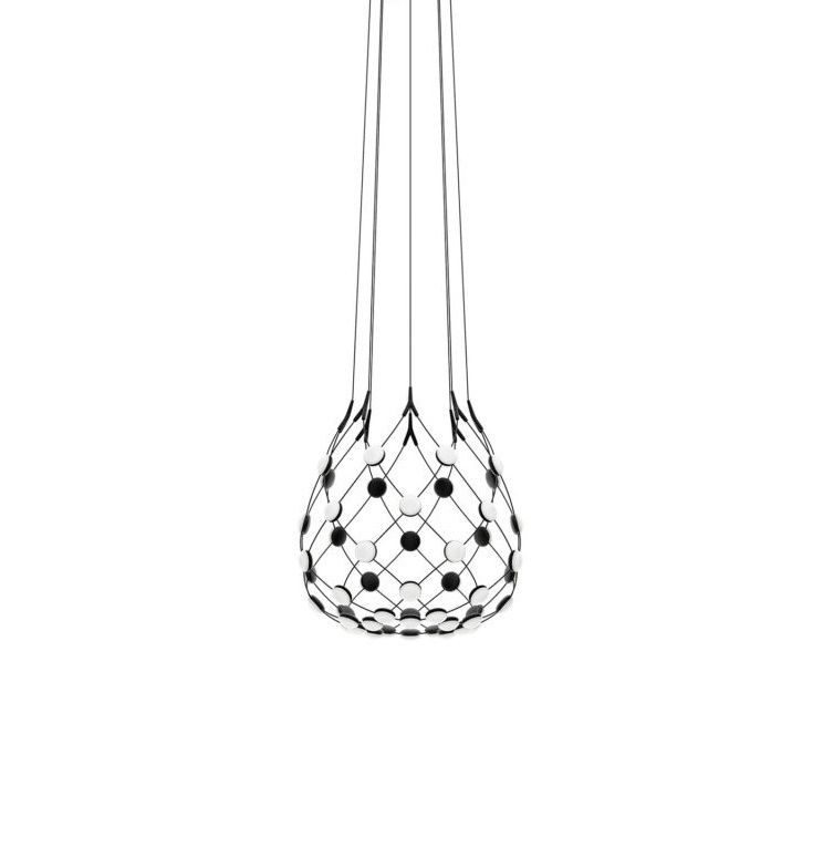D86 Mesh Deckenleuchte Ø55cm - Kabellänge 1m Luceplan