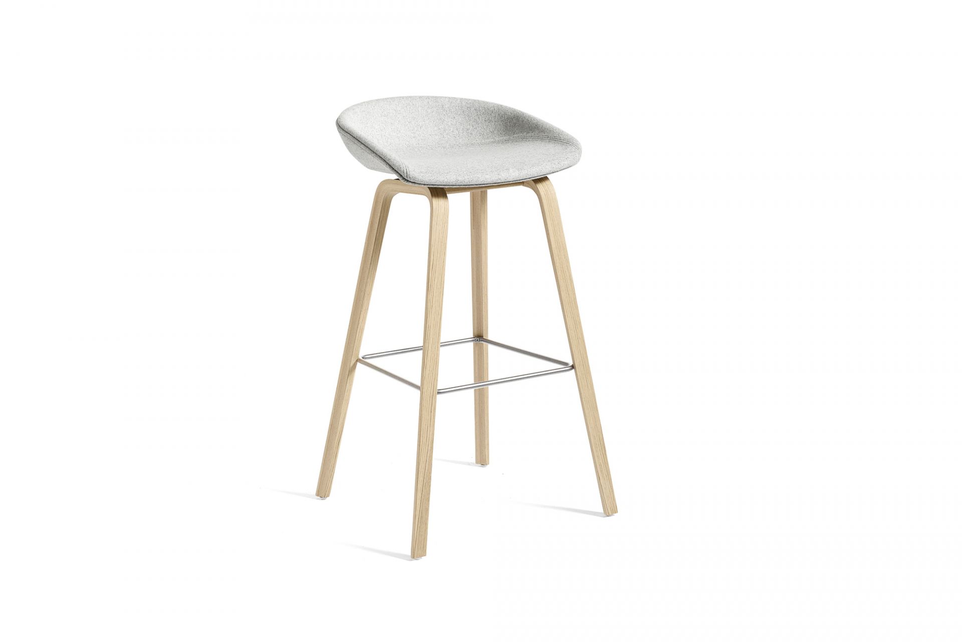 About a Stool AAS 33 / AAS33 Barhocker mit Vollpolster Hay