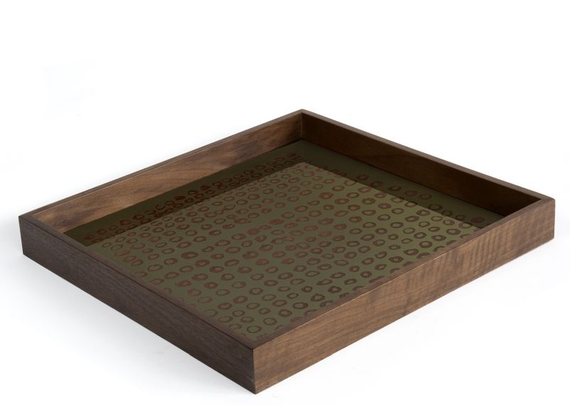Second Nature Trays Tablett Quadrat Ethnicraft