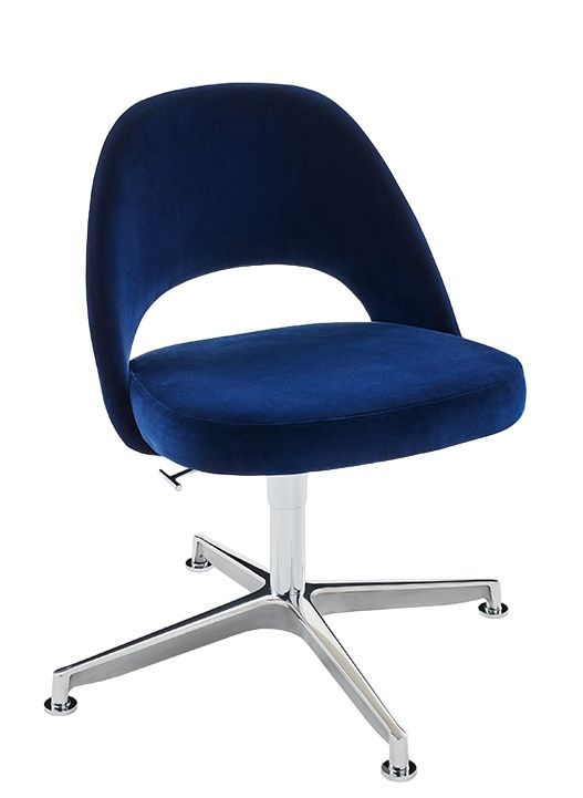 Saarinen Relax Konferenzstuhl 4-Stern Drehfuß ohne Armlehne Knoll Interntional