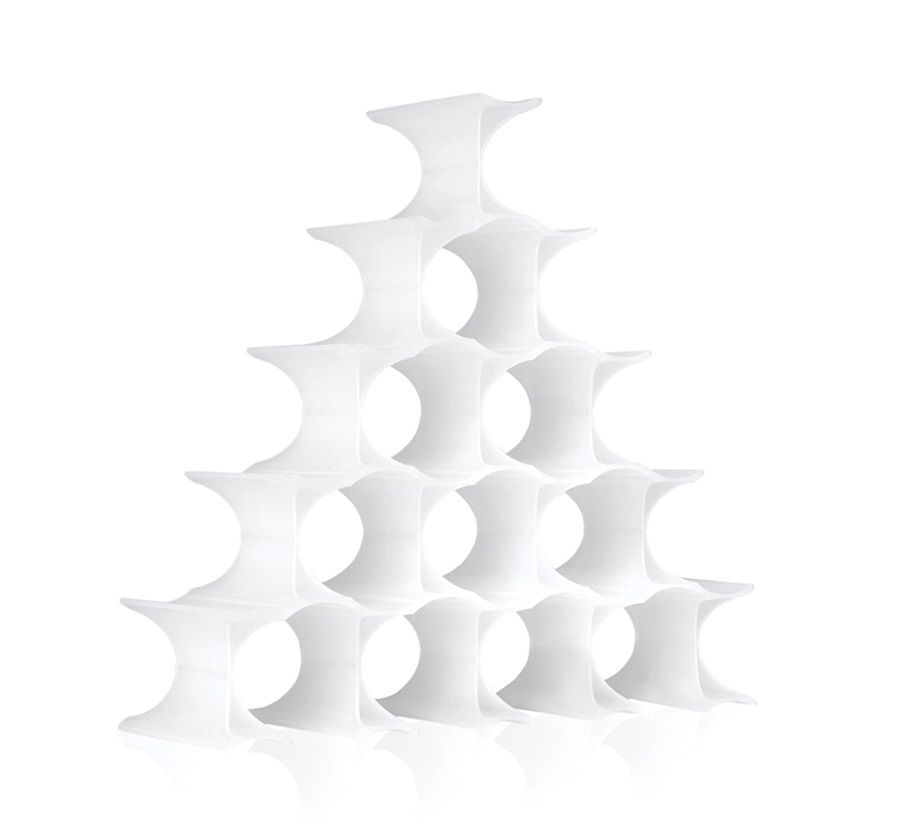 Infinity Flaschenregal Weiß Kartell EINZELSTÜCK