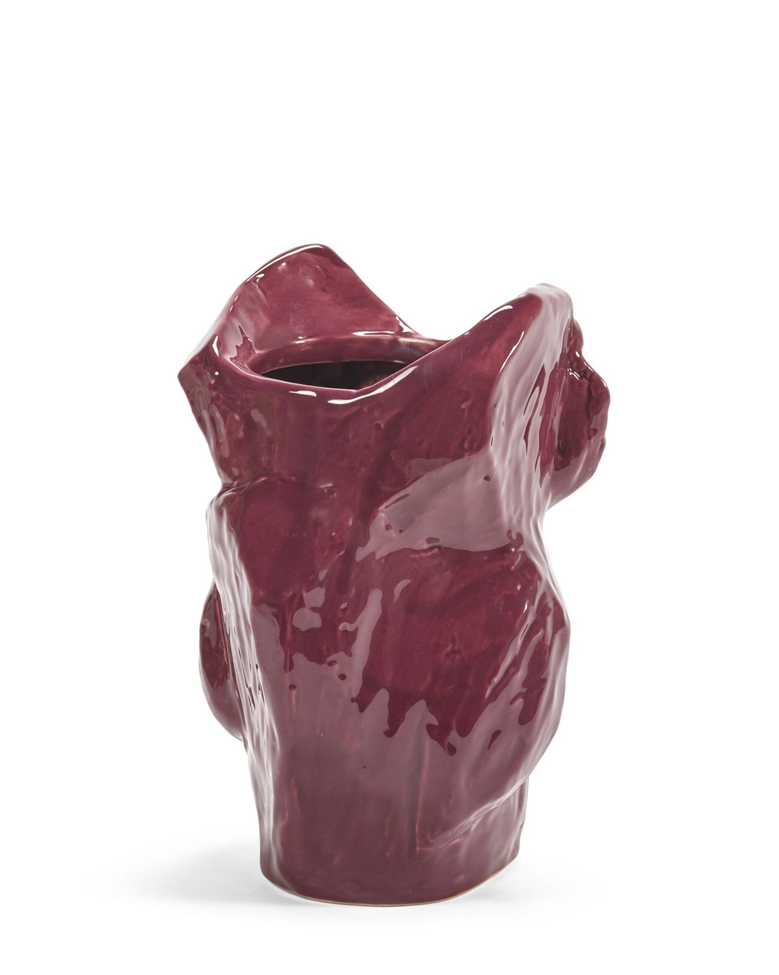 Eule Vase S Serax Aubgergine