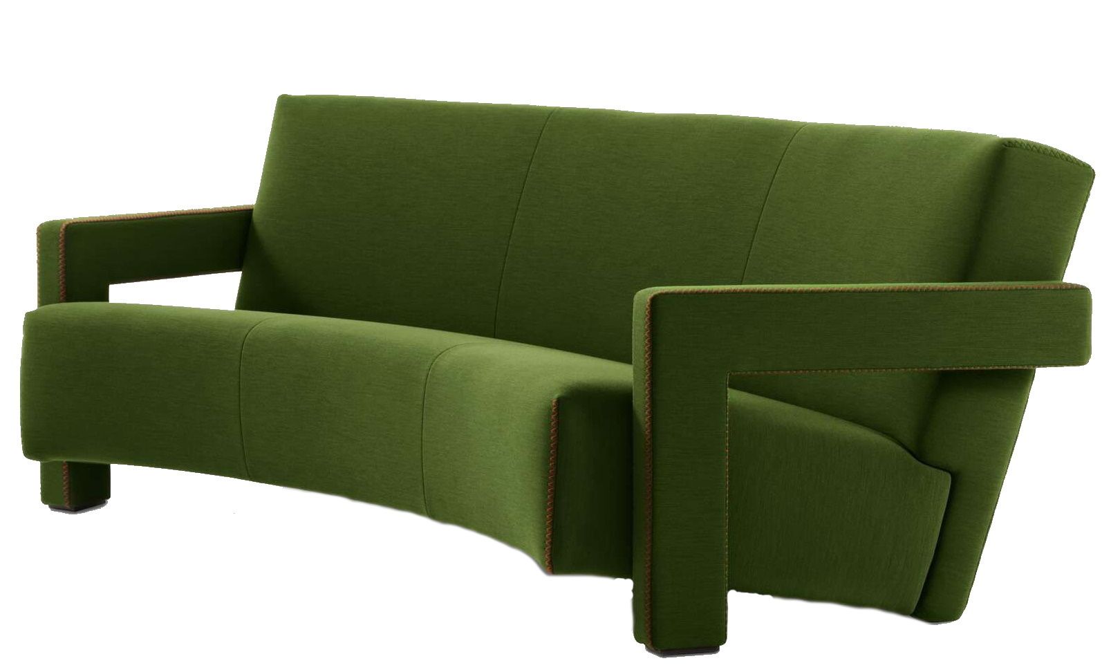 637 Utrecht Sofa Dreisitzer gebogen Cassina
