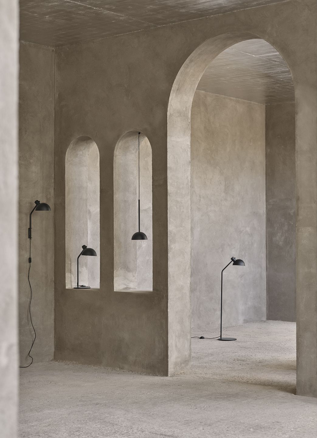 MO320 Stehleuchte schwarz Carl Hansen & Søn