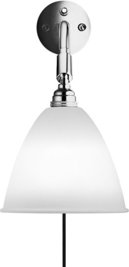Bestlite BL 7 Wandleuchte Bone China / Chrom Gubi EINZELSTÜCK