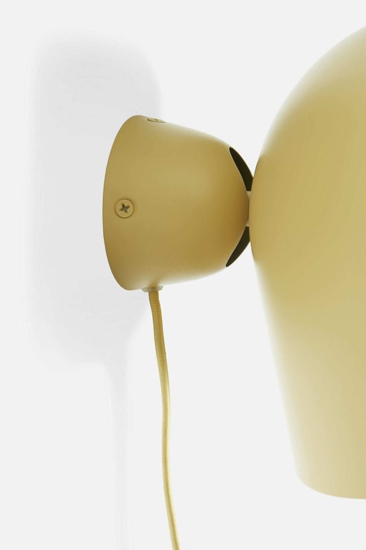 Kuppi Wall Lamp Wandleuchte GELB Woud EINZELSTÜCK 