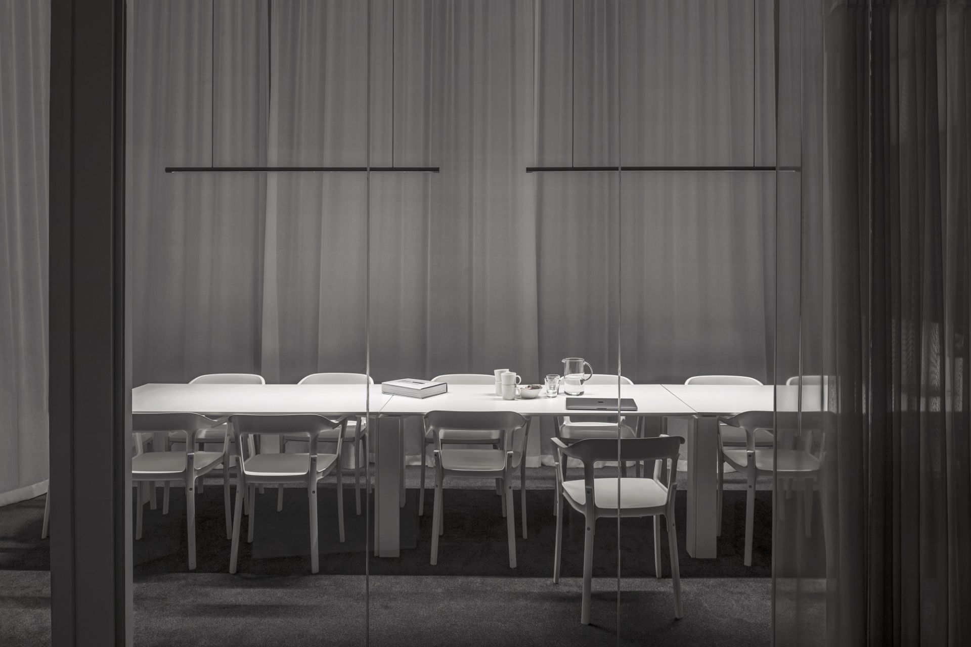 w181 Linier Suspension lamp Pendelleuchte wästberg