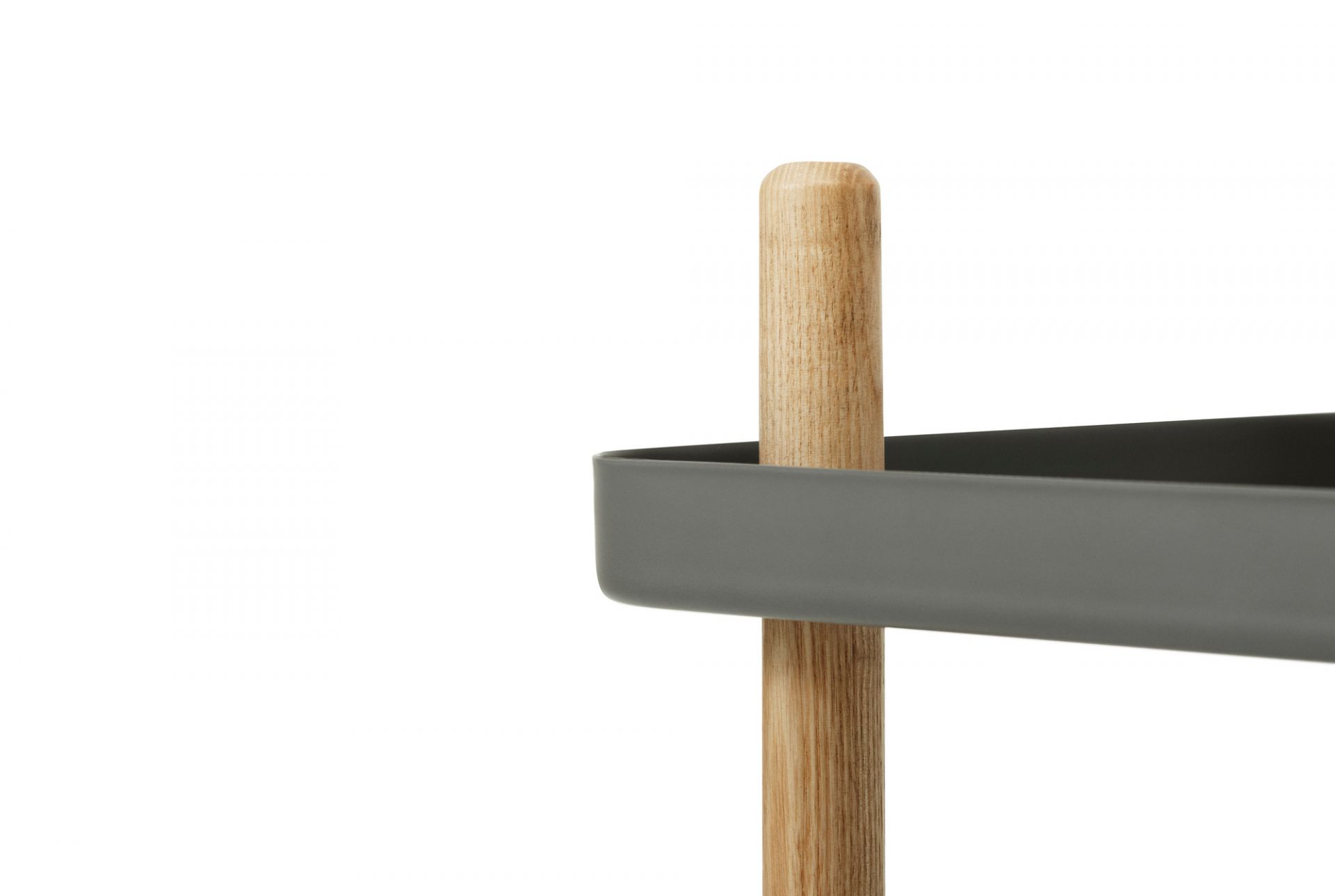 Block Table Servierwagen Normann Copenhagen Dunkel grau