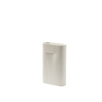 Ridge Vase H 35 cm Beige Muuto EINZELSTÜCK