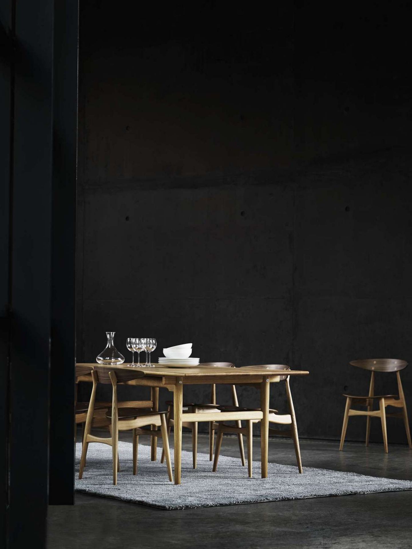 CH327 Tisch B 190 cm Carl Hansen & Søn 