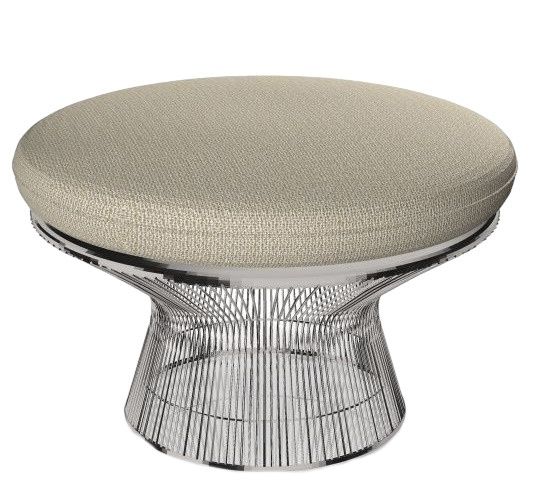 Platner Easy Ottoman Knoll International