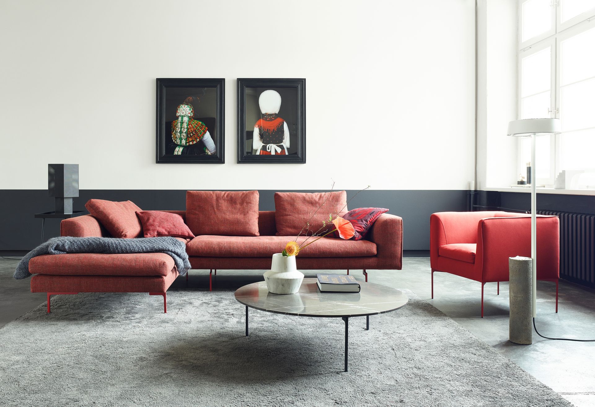 Mell Lounge Sofa Cor
