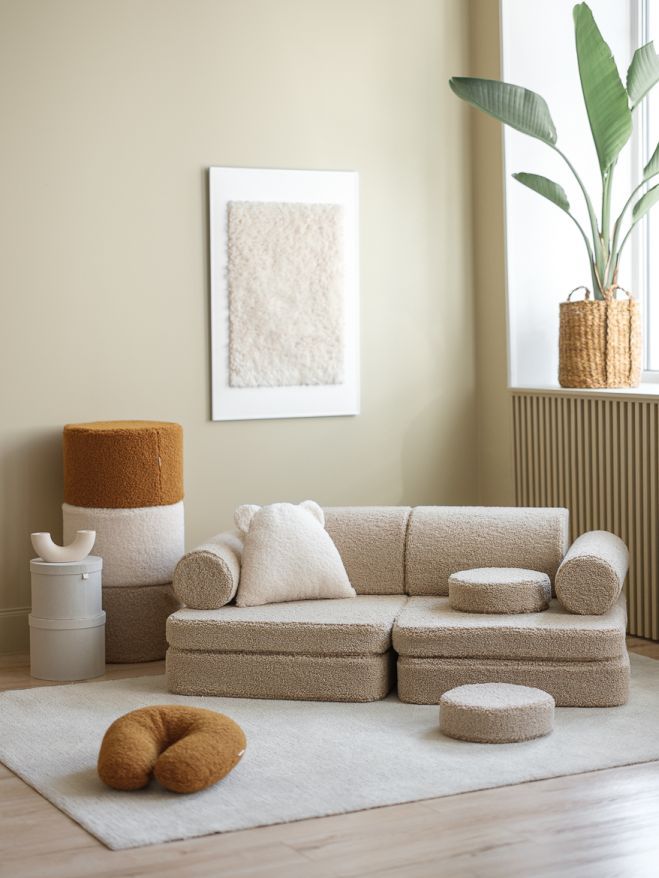 Spielsofa Teddystoff Wigiwama