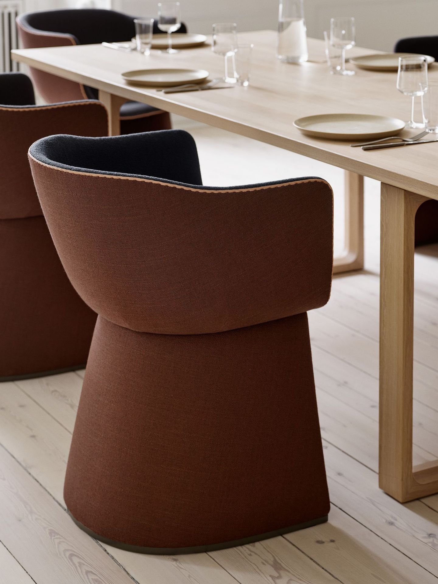 Monolit Loungesessel / Esszimmerstuhl Fritz Hansen