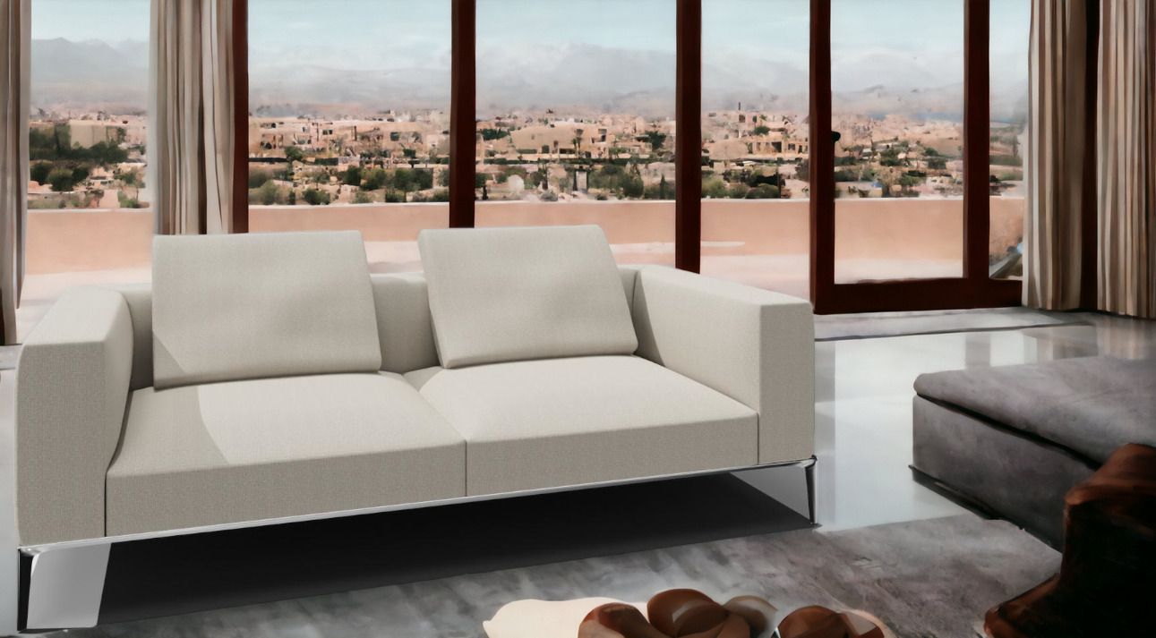 Jaan Living 3 Sitzer Sofa mit 2 Rückenkissen Vorzugskombination Walter Knoll 