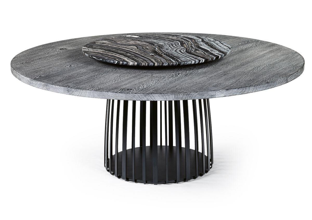 BC 07 Lazy Susan Drehteller Ø48cm Black & Gold Janua