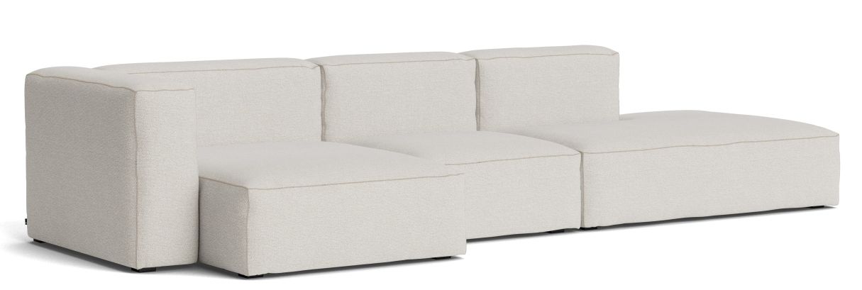 Mags Soft Sofa 3-Sitzer Combination 4 mit Armlehne links Hay 