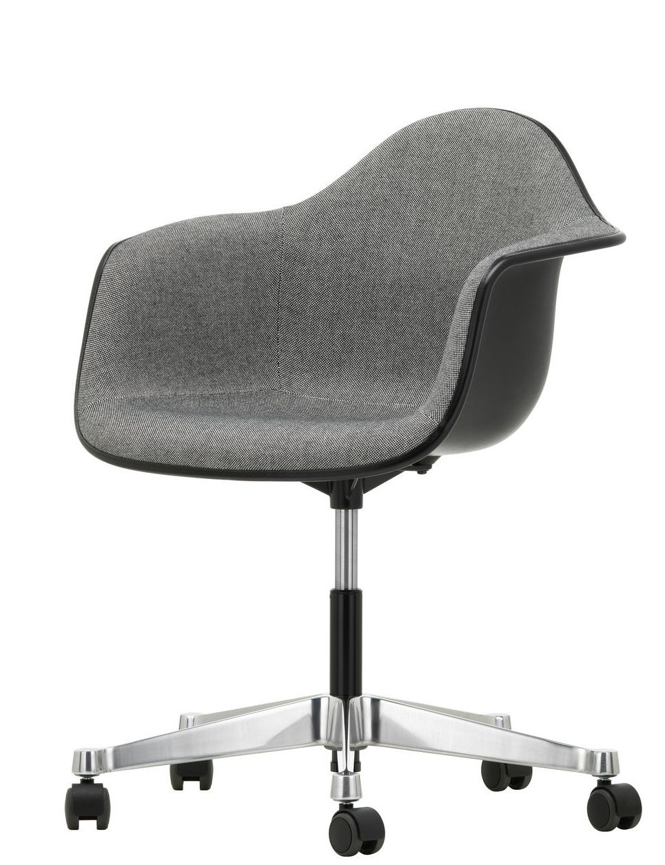 Eames Plastic Arm Chair PACC Vollgepolstert Vitra