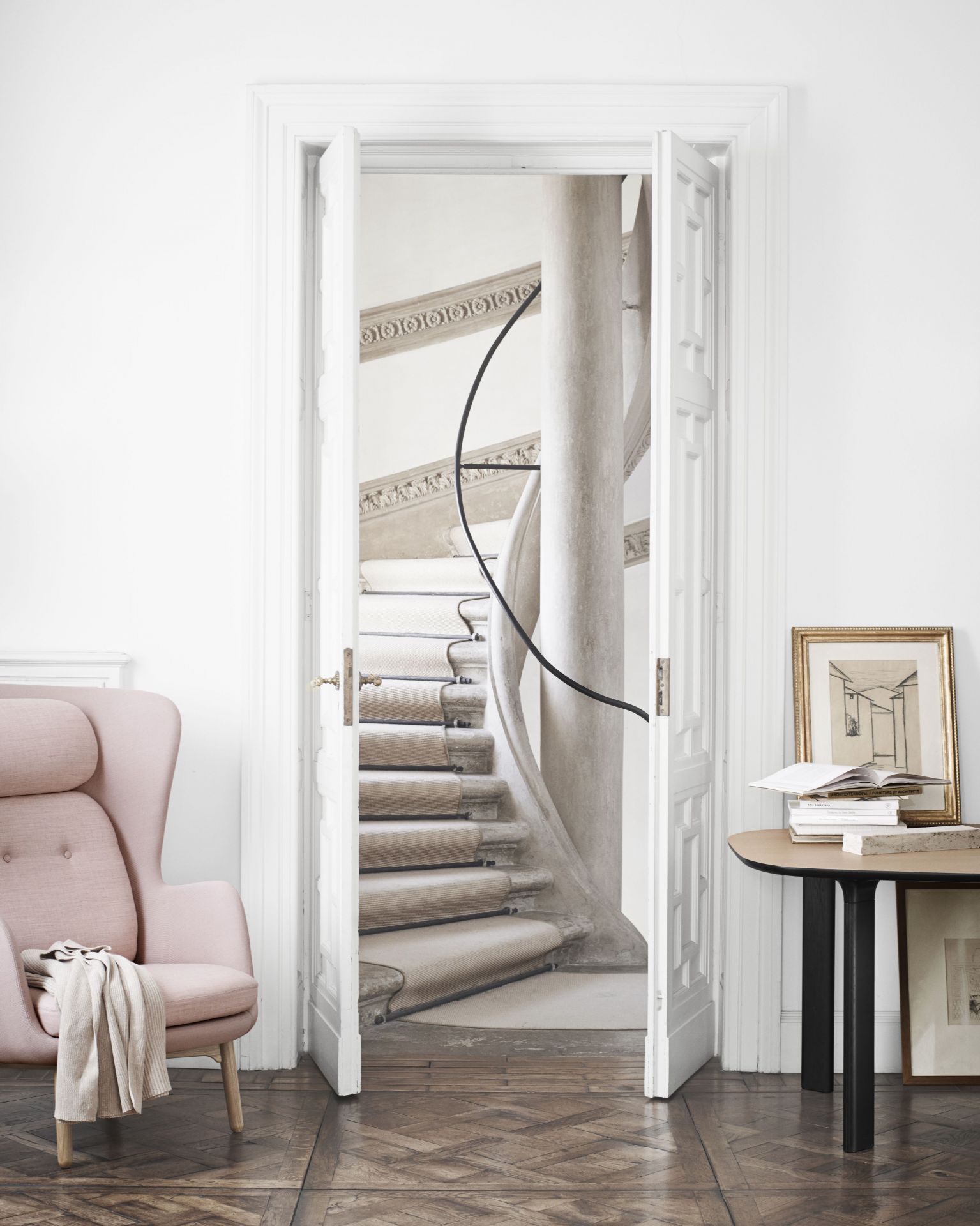 Ro Sessel Holz Fritz Hansen