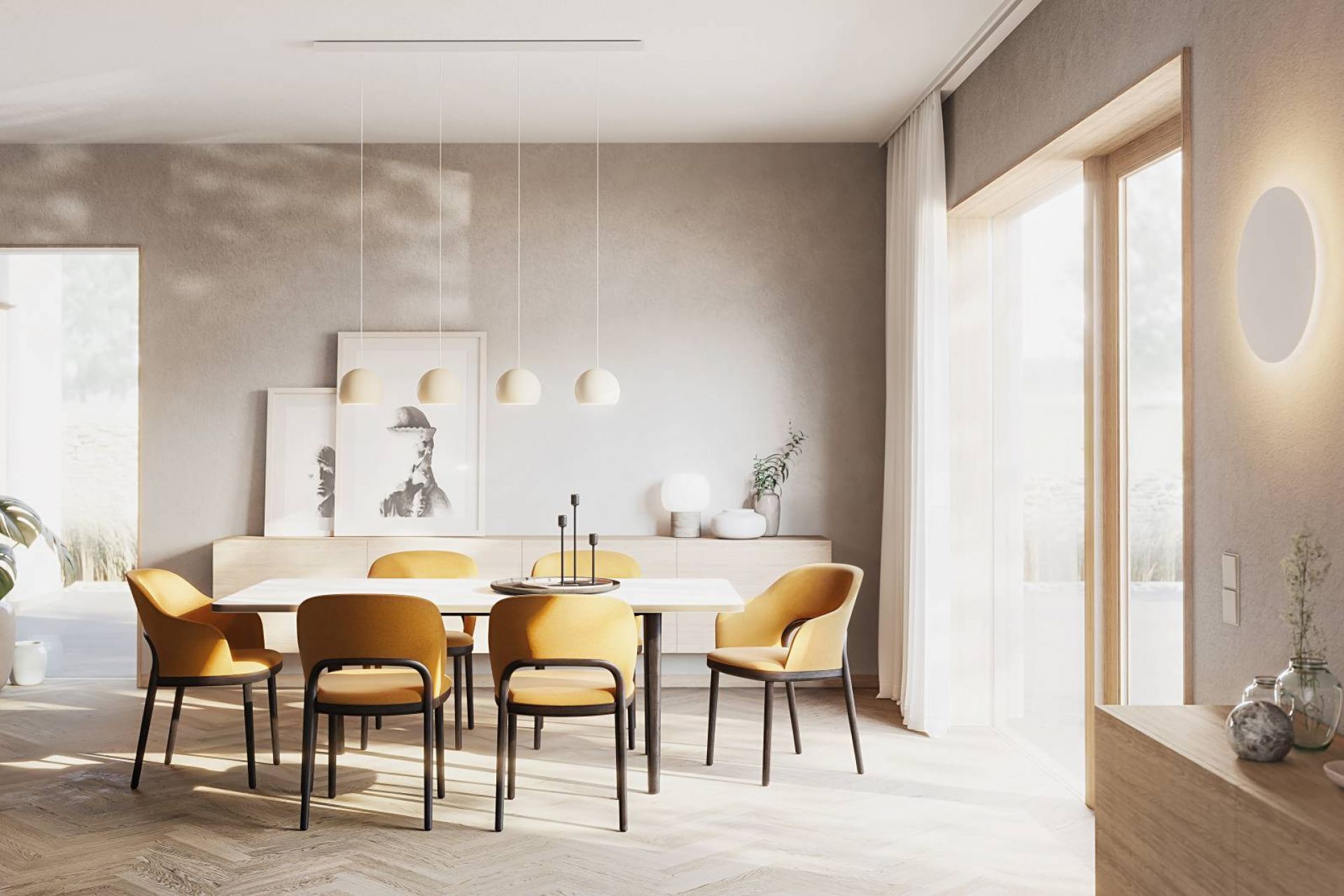 520 PF Polsterstuhl Thonet