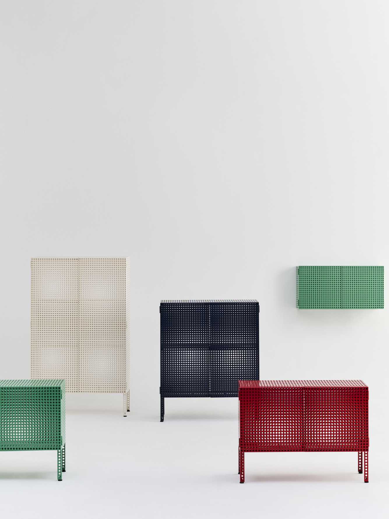 Perforated Cabinet Wall Small Wand Sideboard Hay