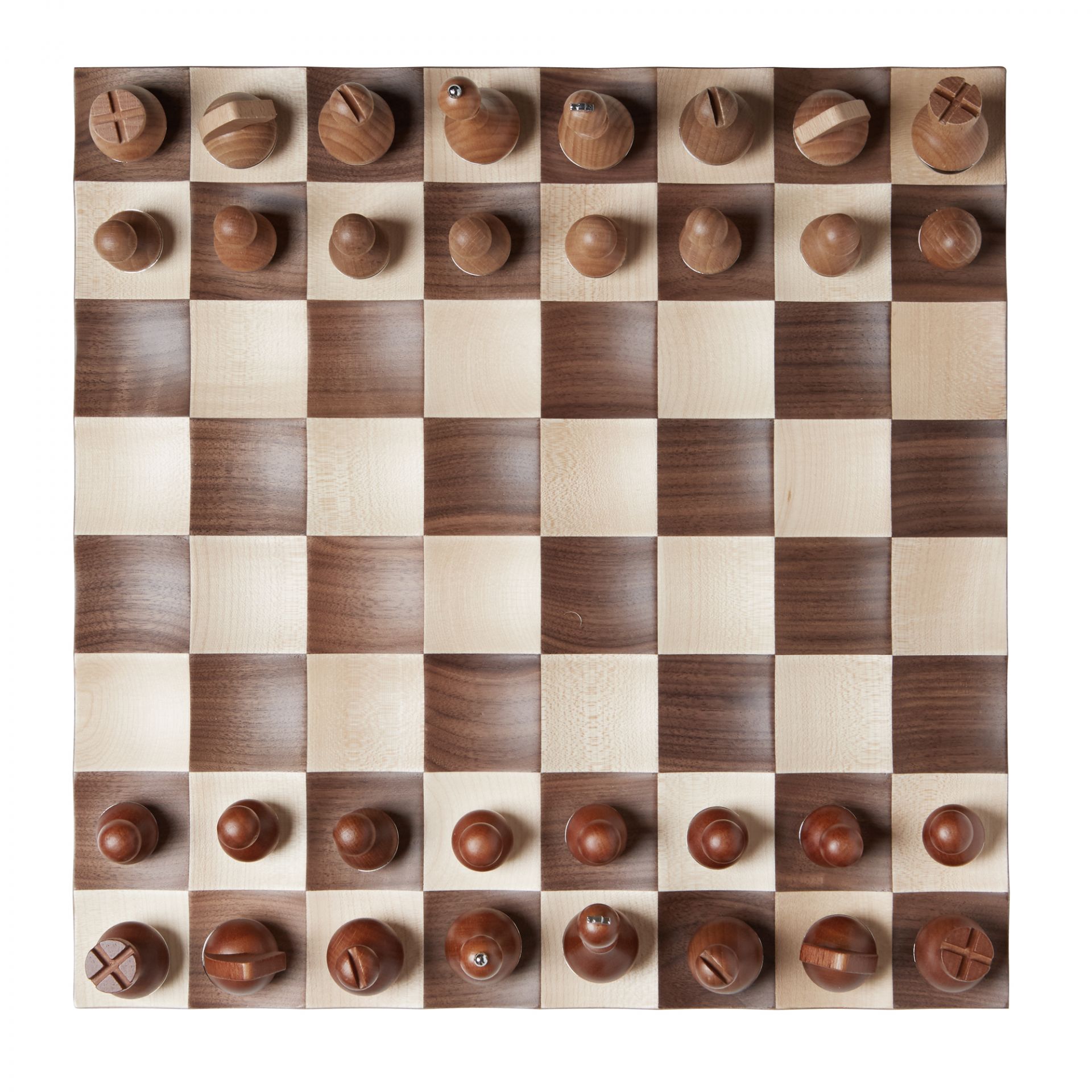 Wobble Chess Set Schachbrett Umbra