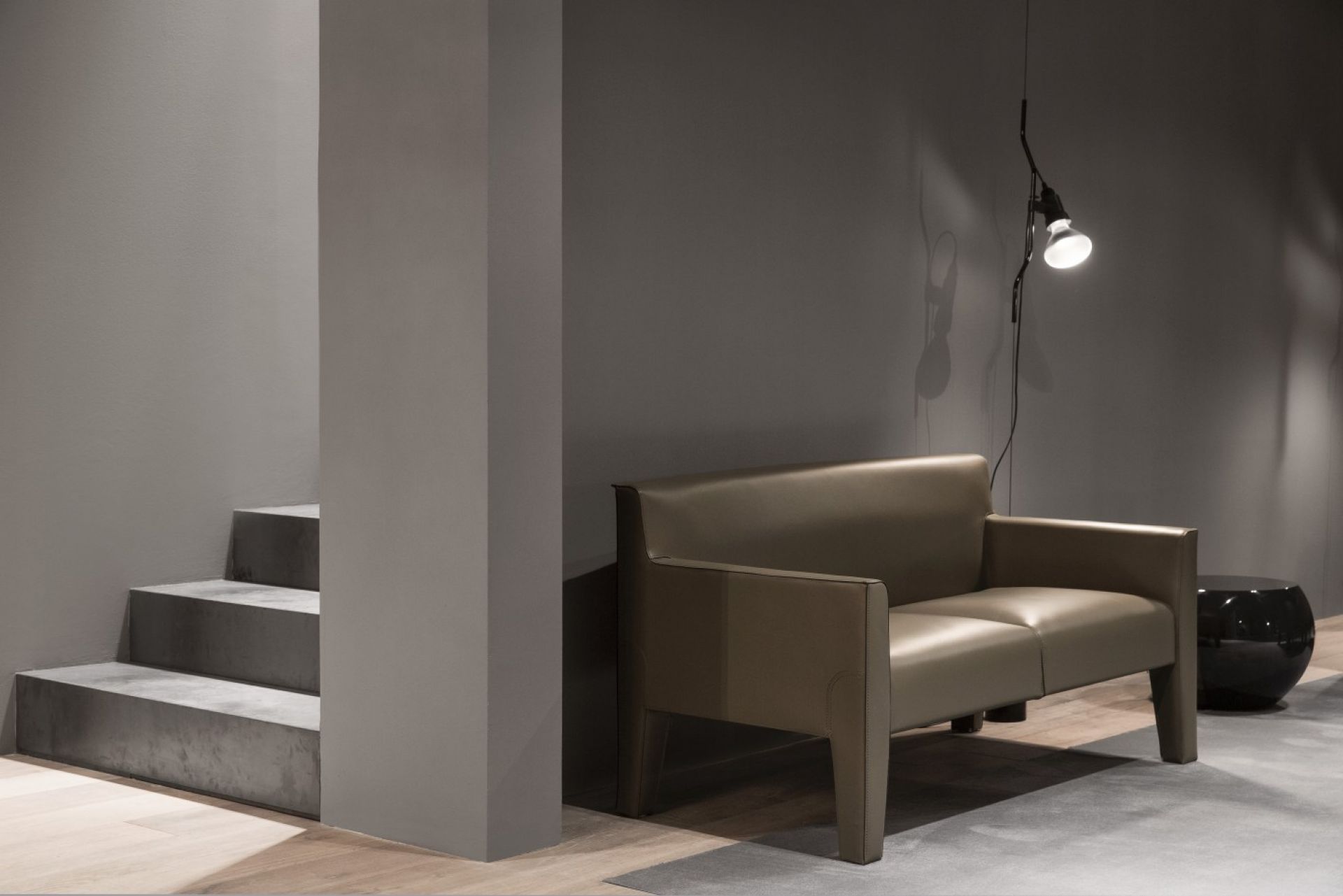 Parentesi Lamp Leuchte mit Schalter Flos Weiß