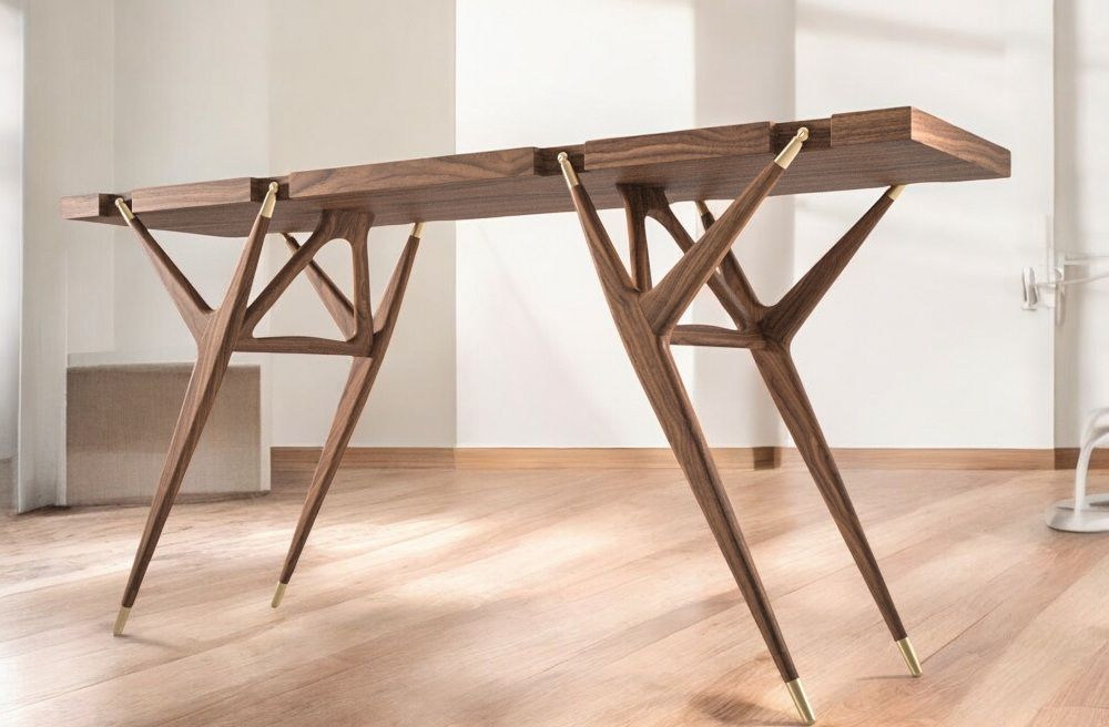819 PA´1947 Konsolentisch Amerikanischer Nussbaum Cassina