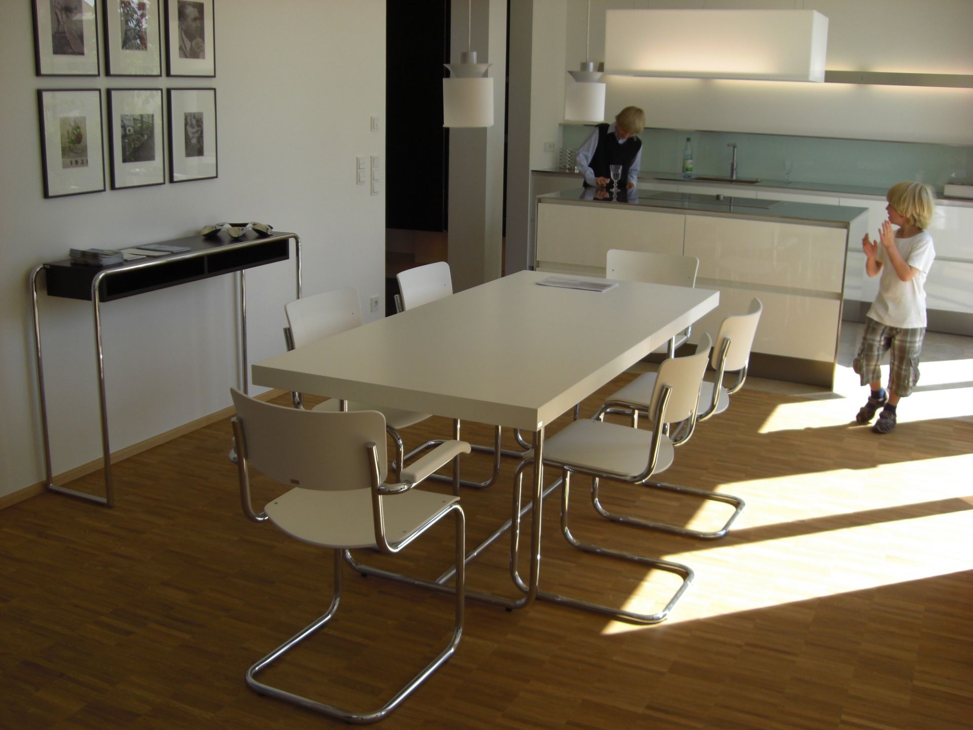 S 43 Stahlrohr Klassiker Freischwinger Thonet Schwarz - Chrom