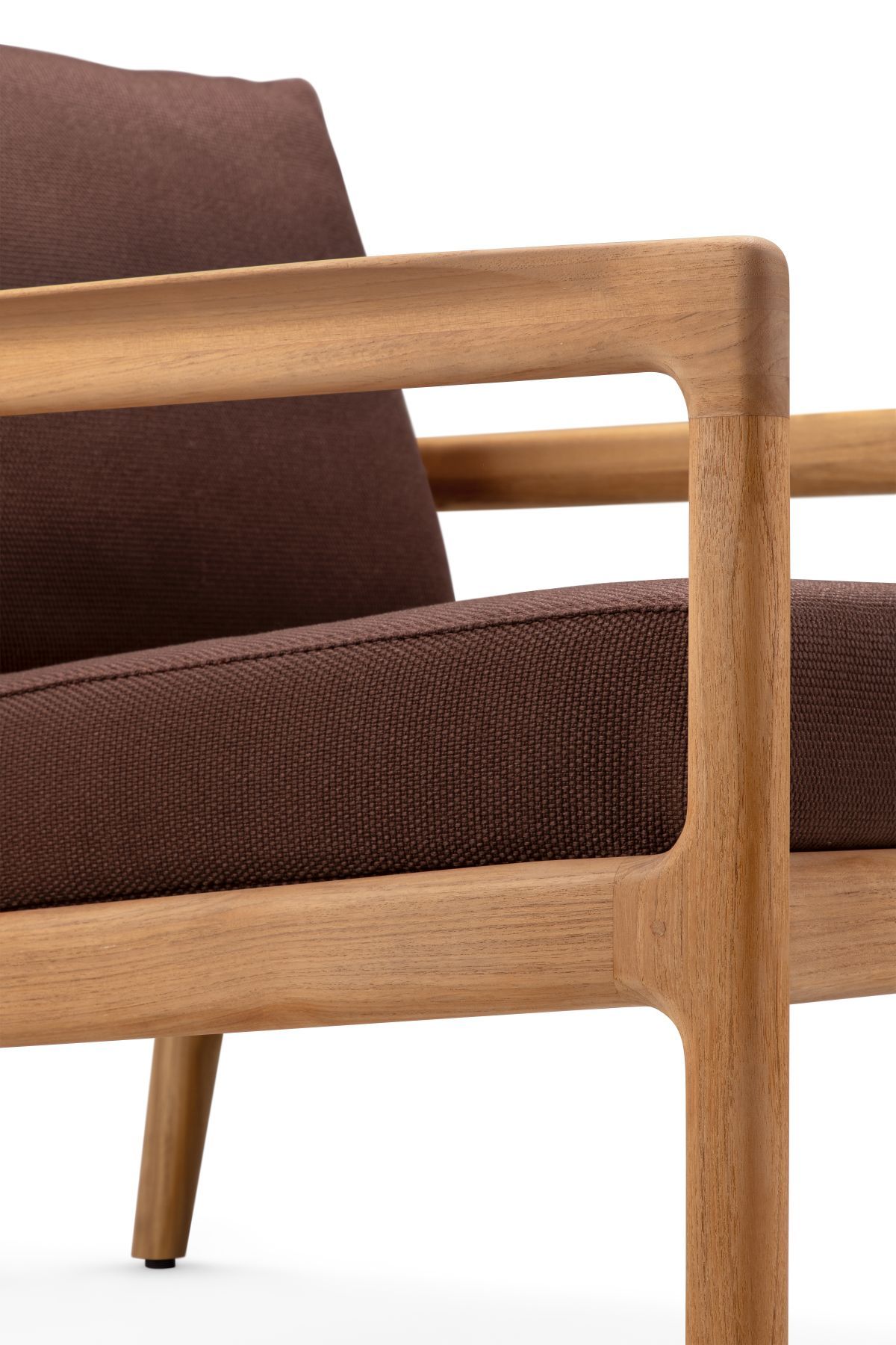 Jack Outdoor Loungesessel Teak Burgundy Ethnicraft