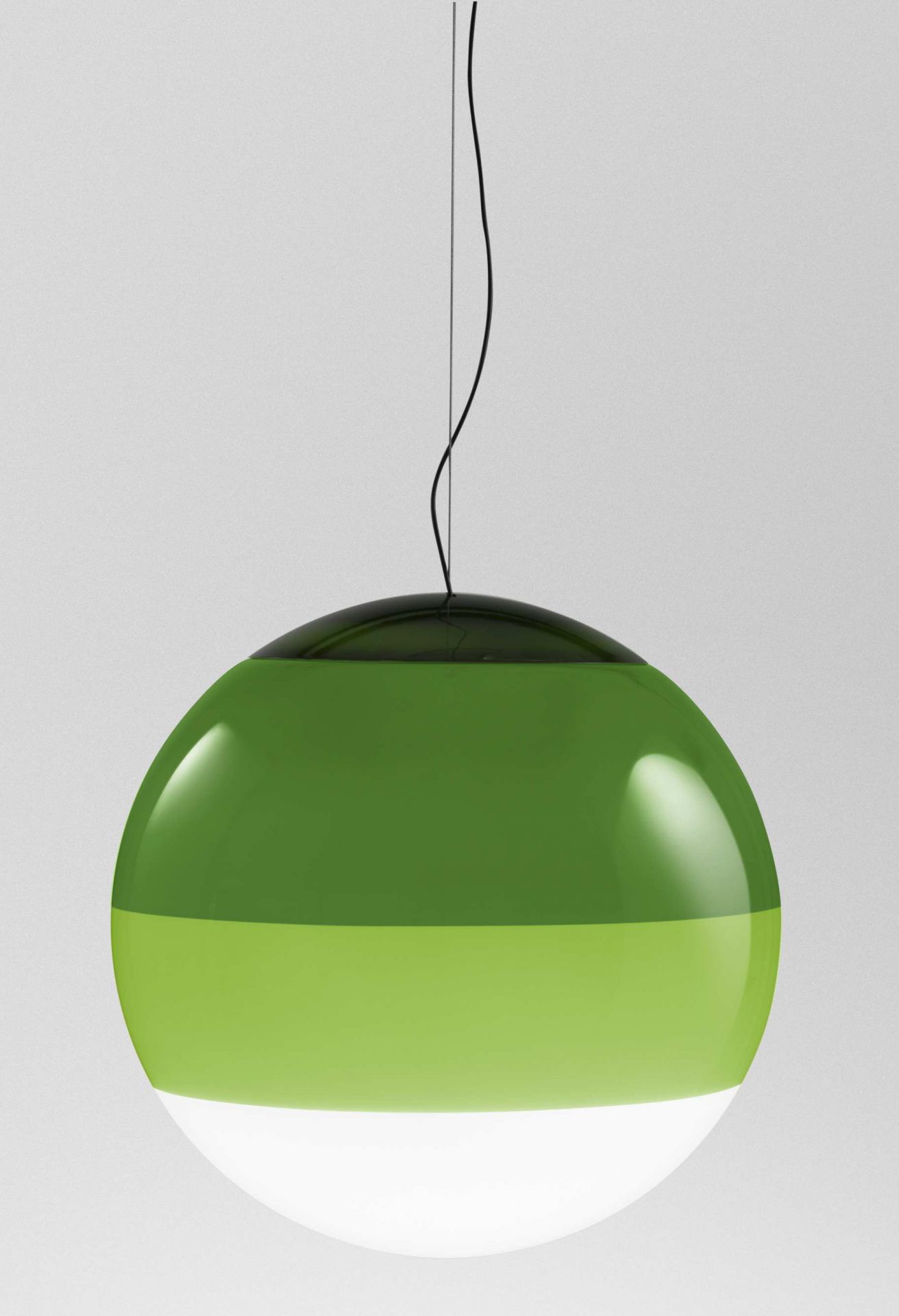 Dipping Light 40 LED Pendelleuchte marset Grün