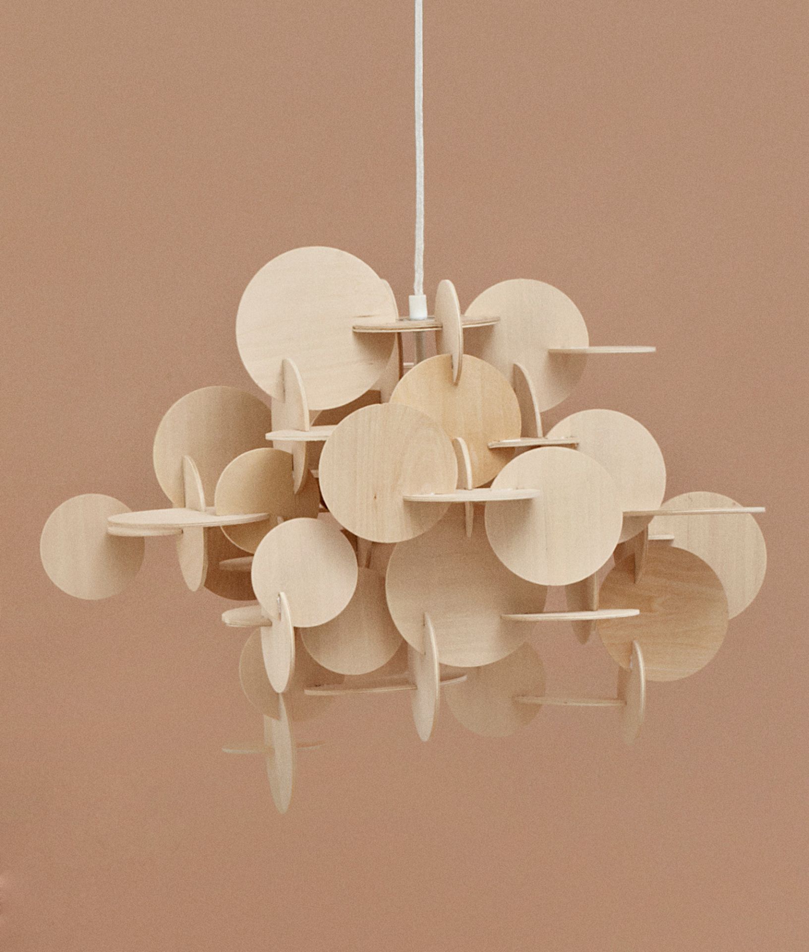 Bau Lamp Natur Pendelleuchte Normann Copenhagen Small