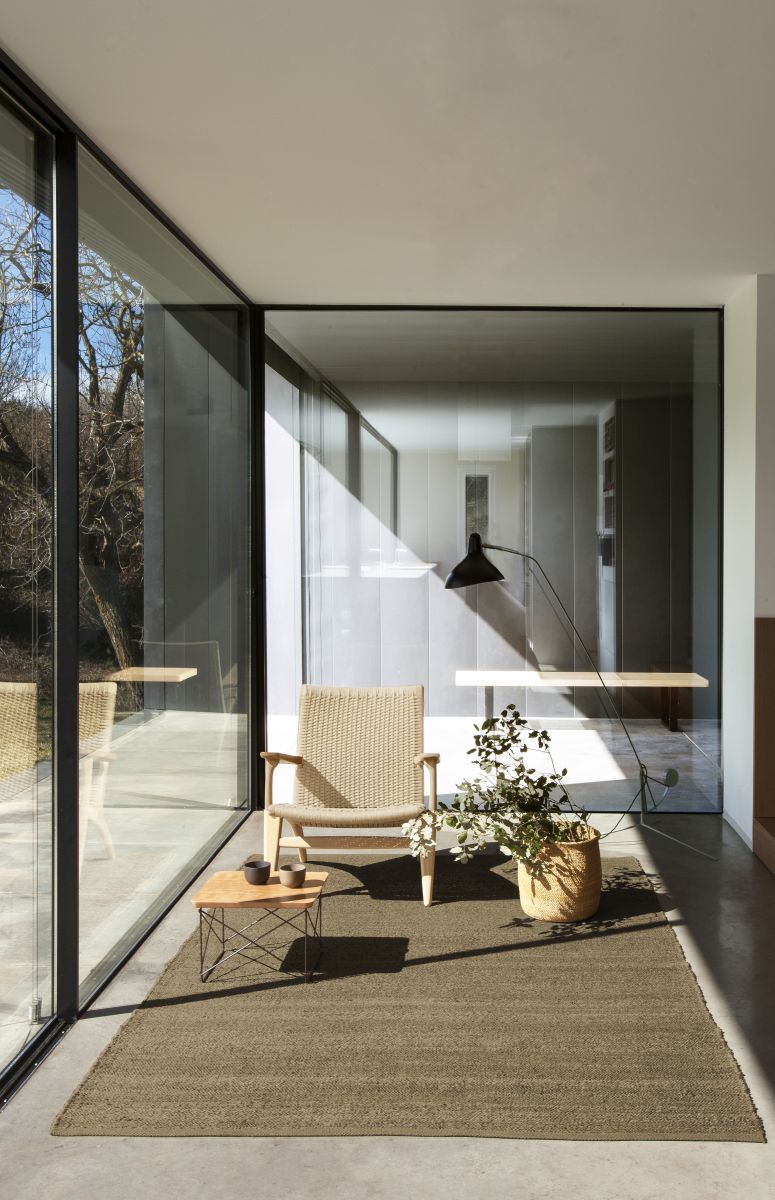 Herb Teppich braun 250x350cm Nanimarquina