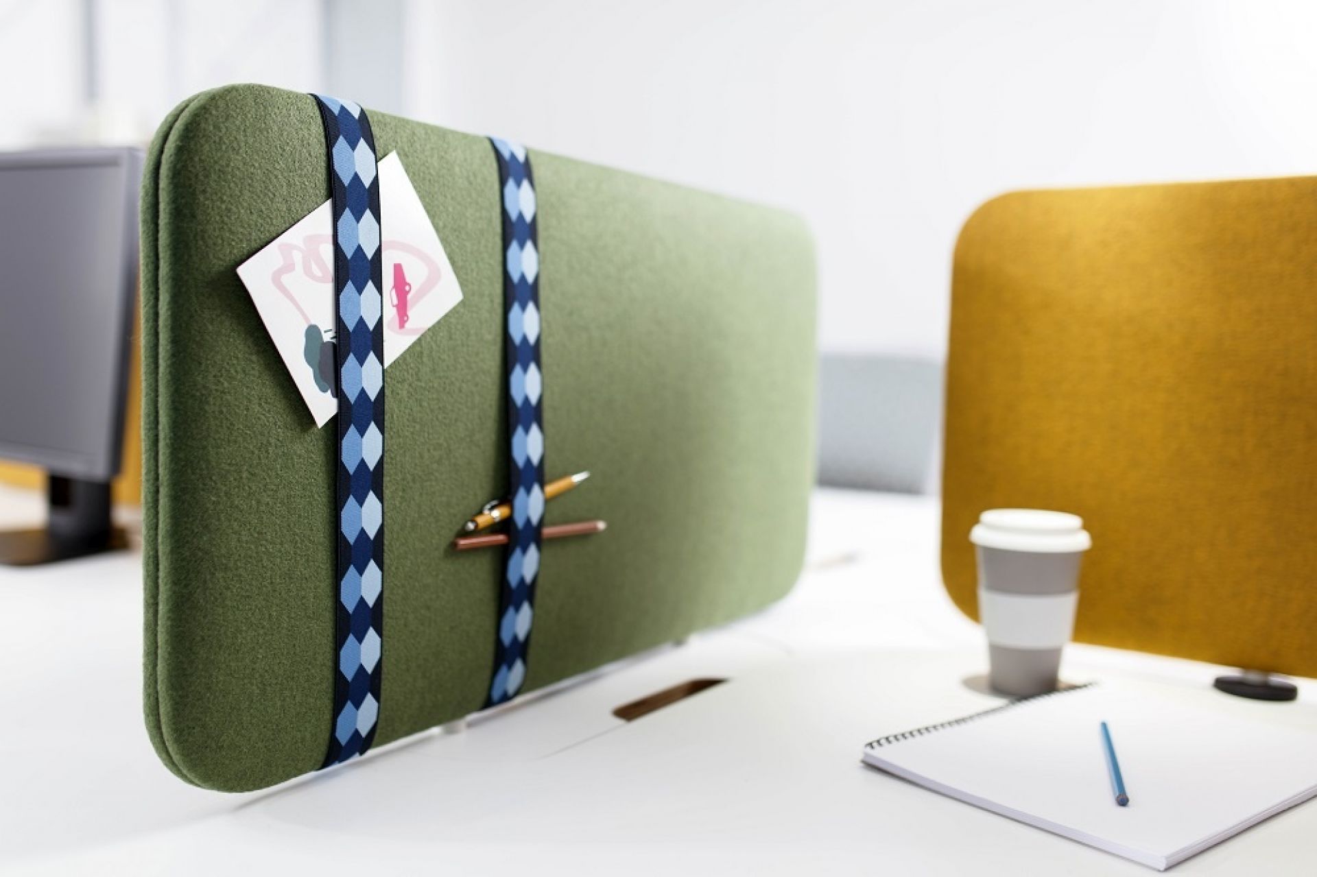 Pillow Desk Akustikelement Cascando