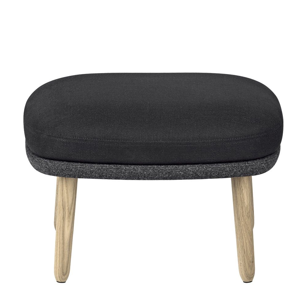 JH11 / JH12 Fußhocker für Ro Sessel Fritz Hansen