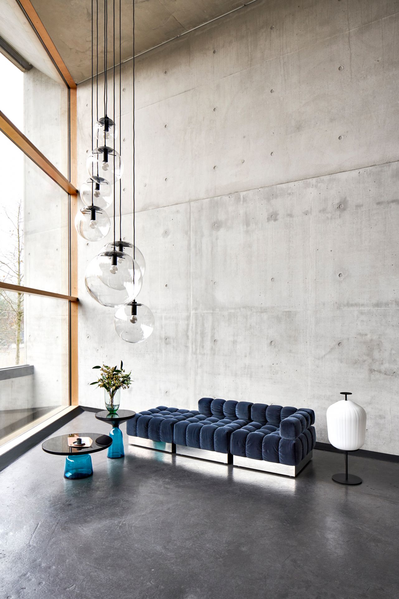 Bell Coffee Table Couchtisch Messing Olivgrün ClassiCon