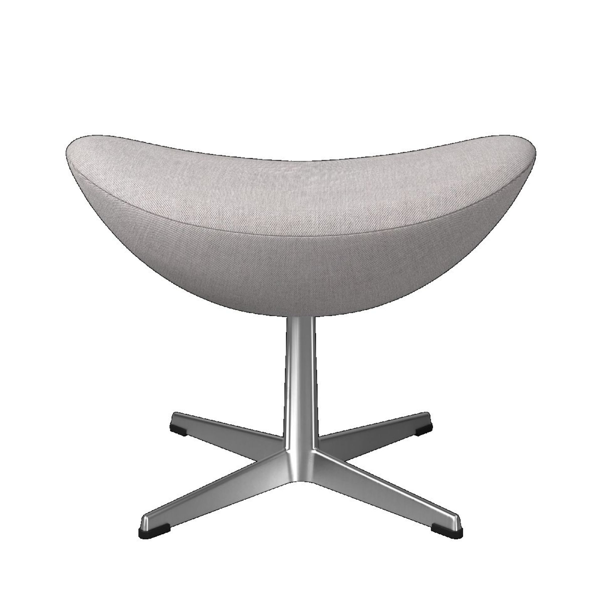 Egg Chair mit Hocker Re-wool Textile Stoff Fritz Hansen 