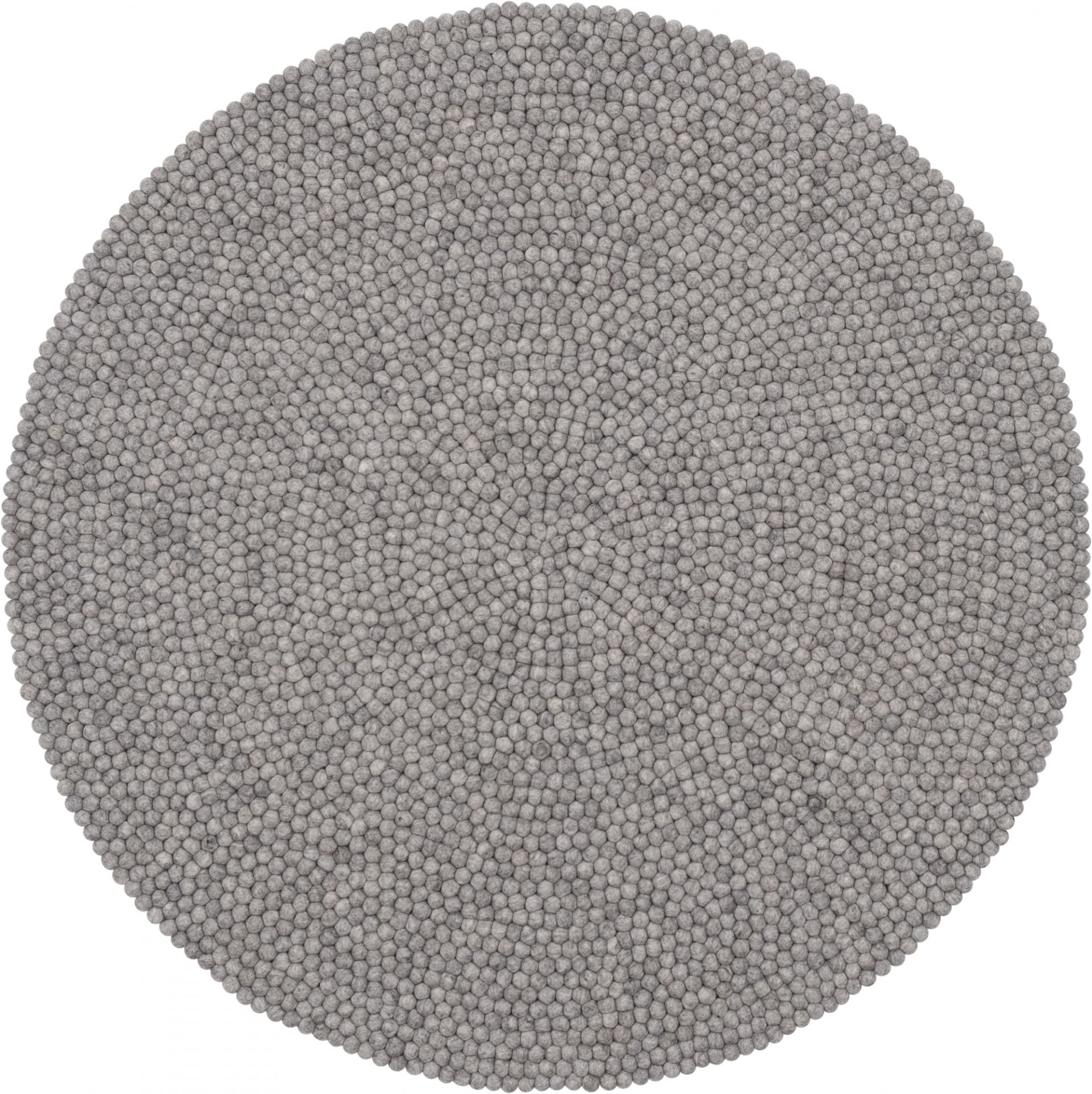 Filzkugel Teppich rund 180 cm myfelt Carl