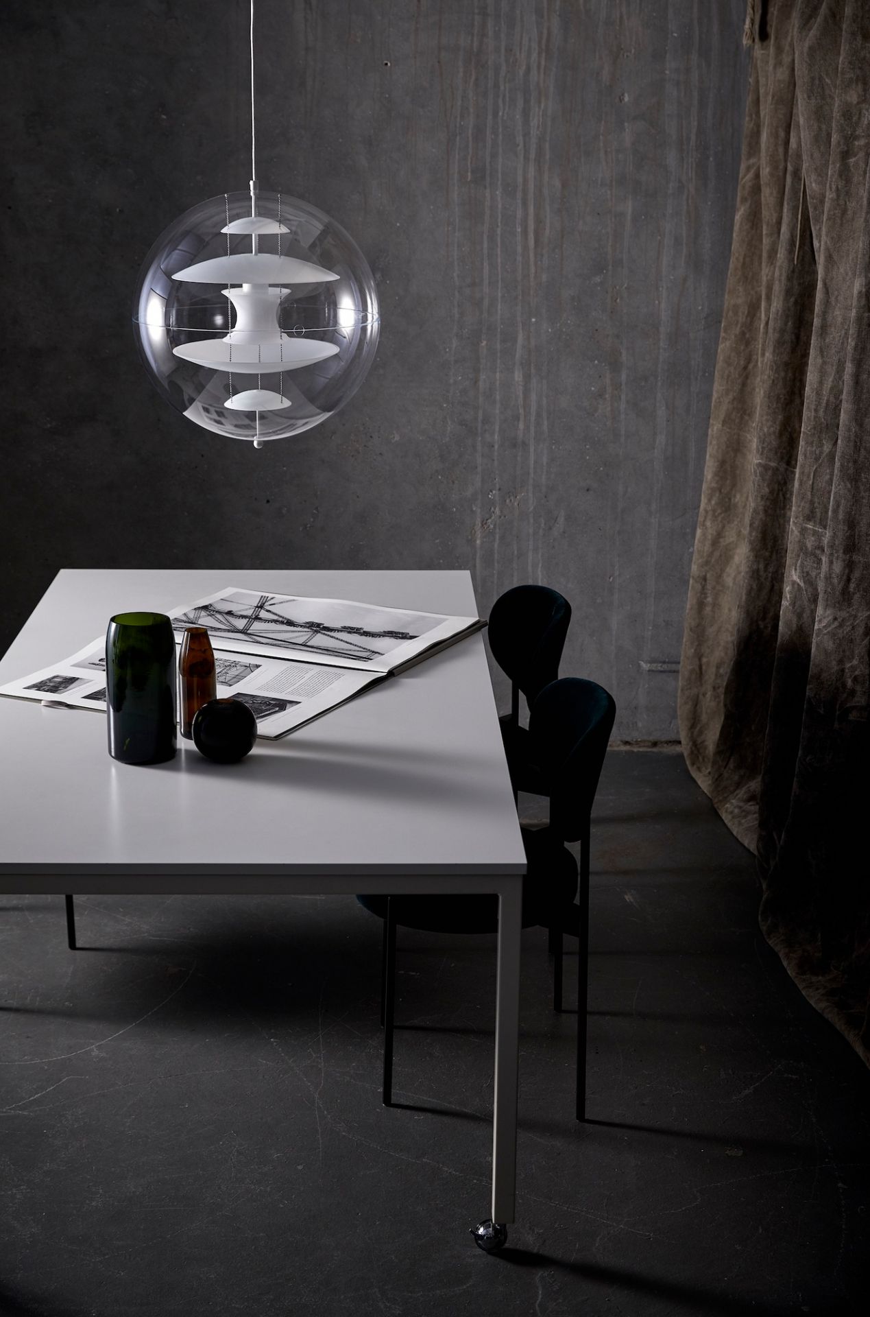 VP Globe Glass Pendelleuchte Verpan