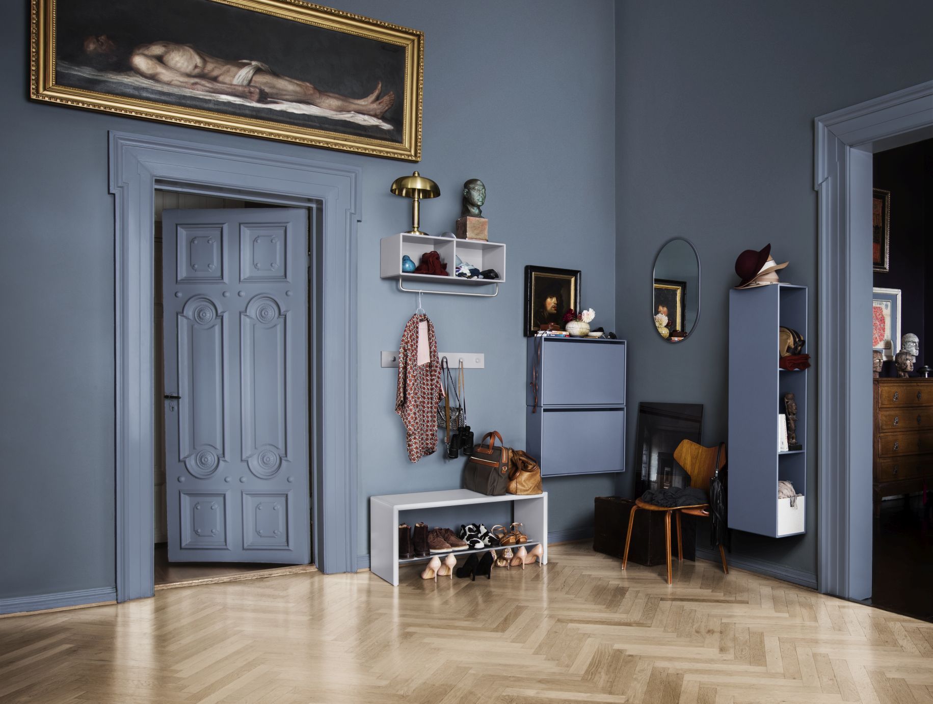 Hall Montsk Schuhbank Flint Montana QUICK SHIP
