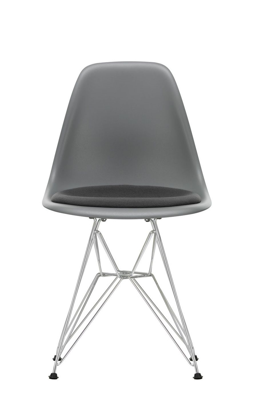 Eames Plastic Side Chair DSR Stuhl mit Sitzpolster Vitra