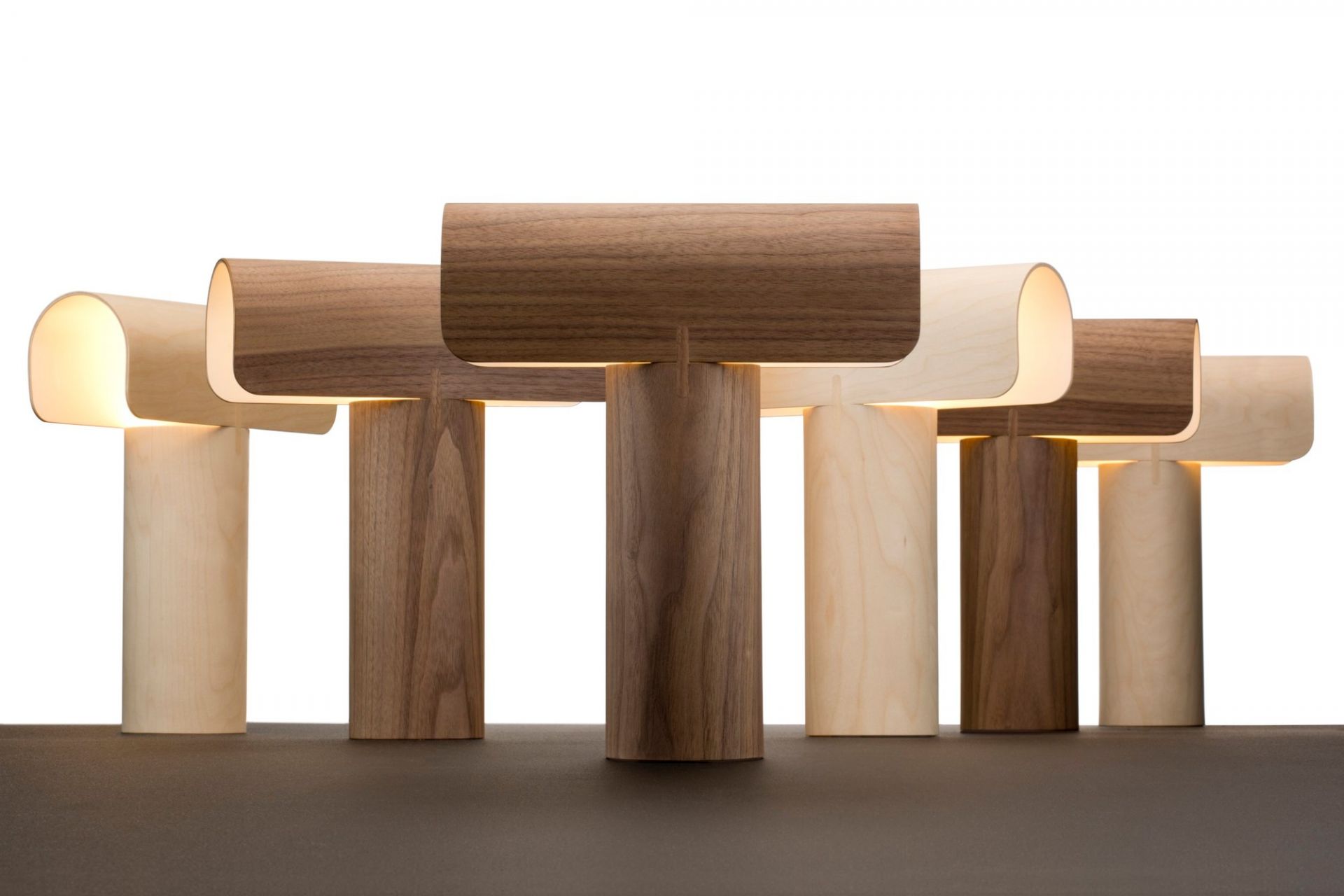 Teelo 8020 Tischleuchte Birke Secto Design