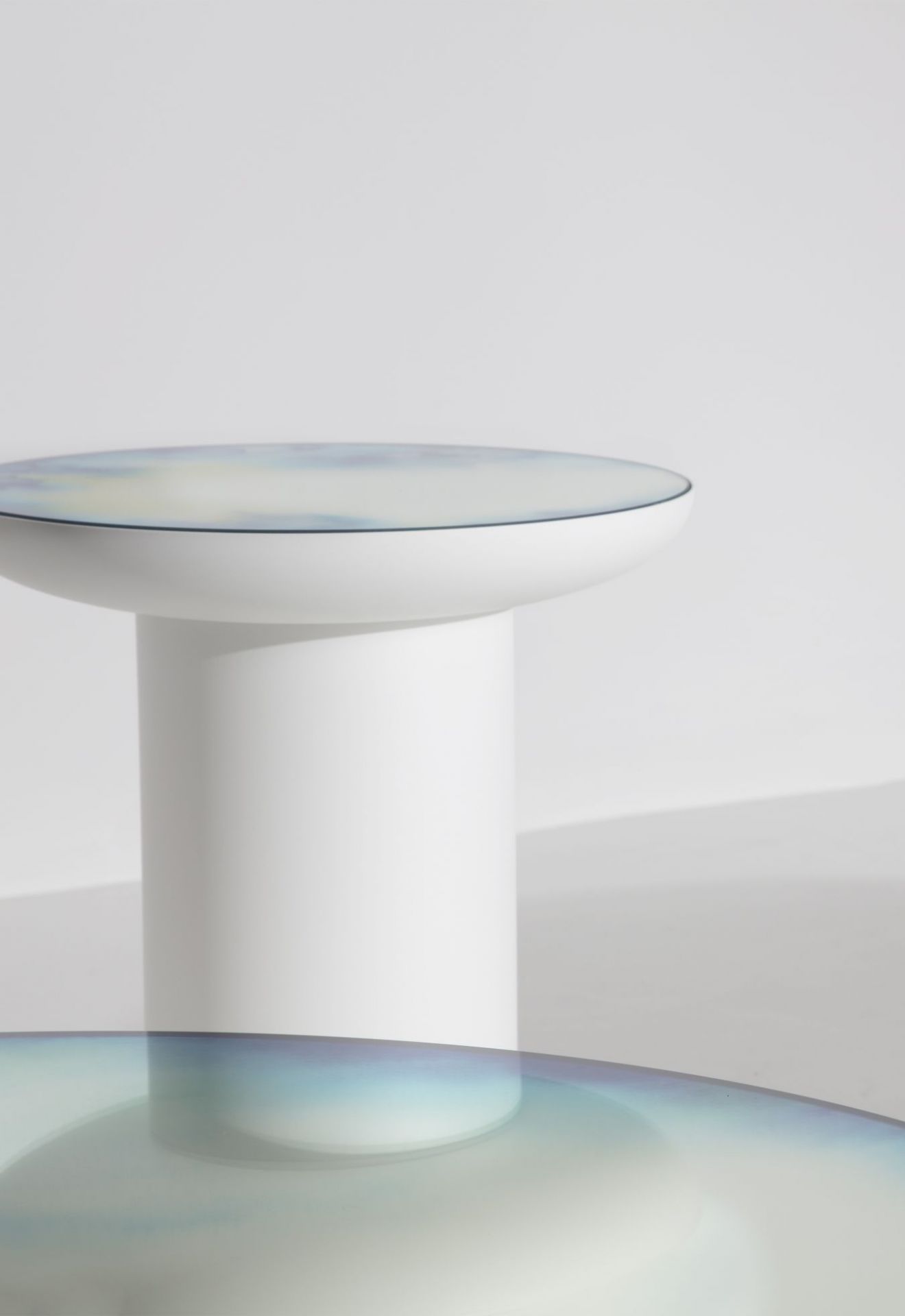 Francis Coffee Table Couchtisch Ø 40 cm Petite Friture Weiß
