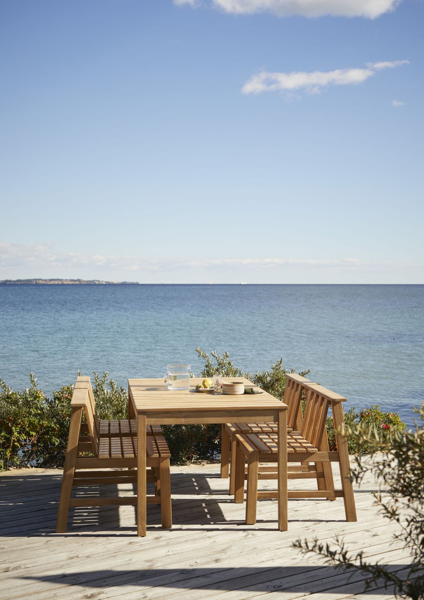 Cadence Stuhl Teak Outdoor Skagerak by Fritz Hansen
